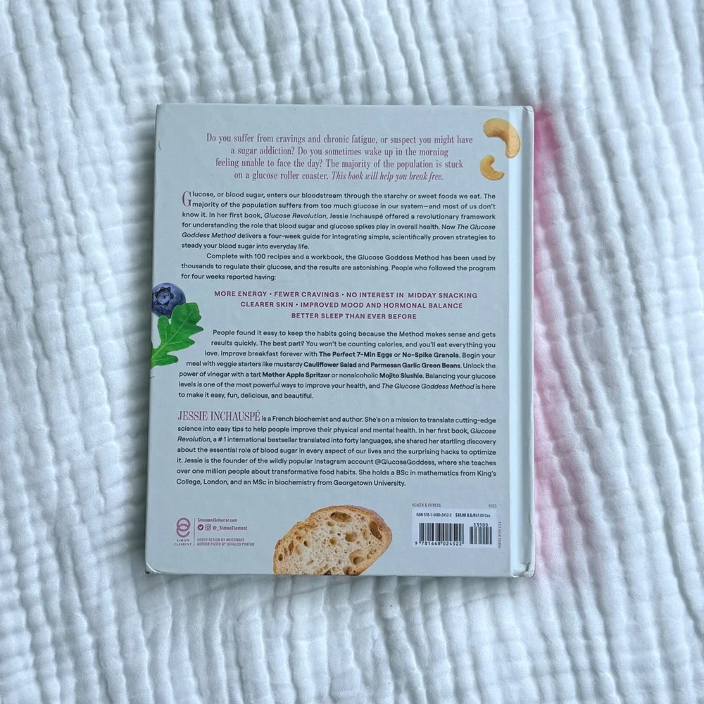 The Glucose Goddess Method: The - Hardcover, by Inchauspe Jessie - Excellent